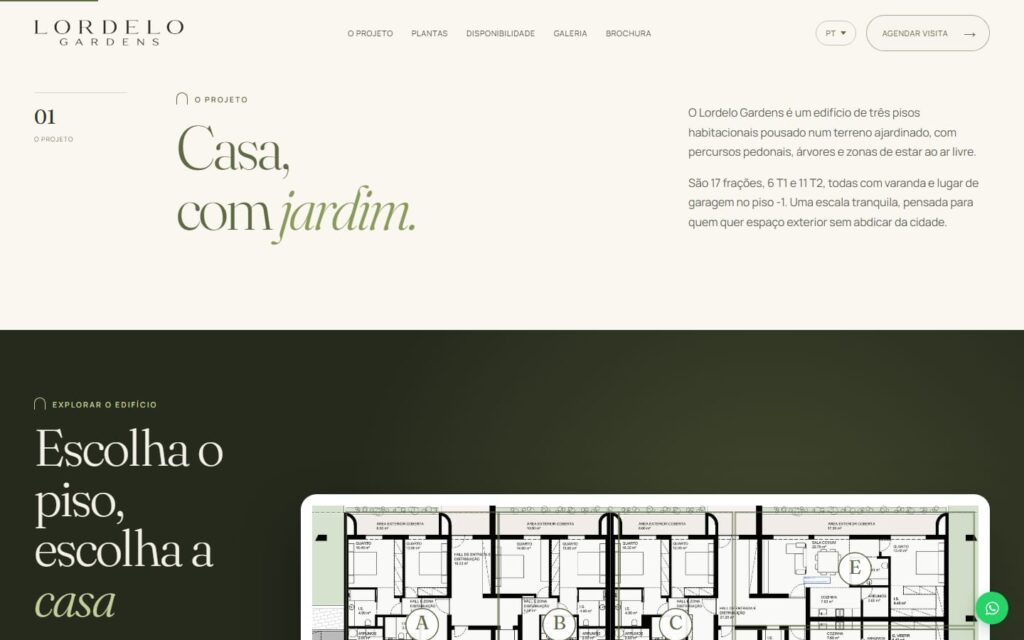 Lordelo Gardens: Site com plantas interativas (4)